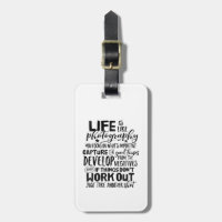 Photographe de citation de vie inspirationnelle