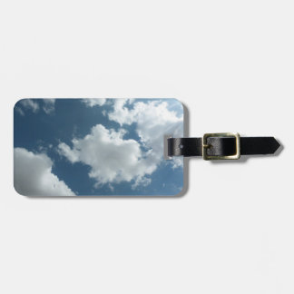 Étiquette À Bagage Photographie abstraite de ciel nuageux