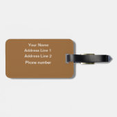 Étiquette À Bagage Photographie de cheval (Dos horizontal)