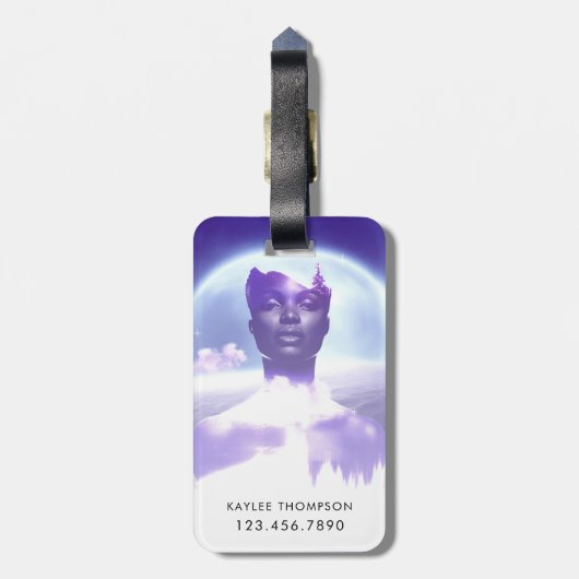 Étiquette À Bagage Photoleap (Dos Vertical)