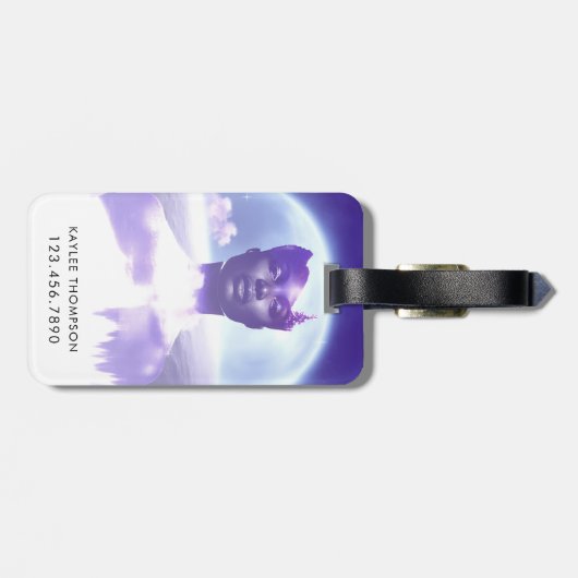 Étiquette À Bagage Photoleap (Dos horizontal)