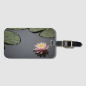 Étiquette À Bagage Photos Pink Water Lily (Devant Horizontal)