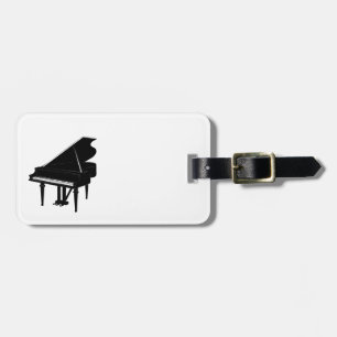 Étiquette À Bagage Piano
