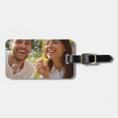 Étiquette À Bagage Pic amusant (Devant horizontal)