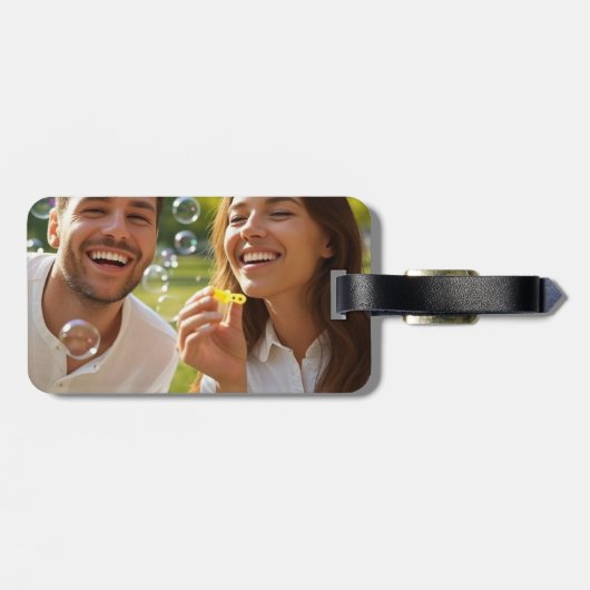 Étiquette À Bagage Pic amusant (Dos horizontal)