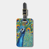 Étiquette À Bagage Pic en plumes I (Devant Vertical)