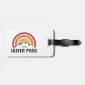 Étiquette À Bagage Pic Lassen (Dos horizontal)