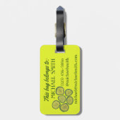 Étiquette À Bagage Picket Chips Sweet Picks Alimentation Kasher Dill (Dos Vertical)