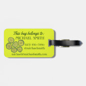 Étiquette À Bagage Picket Chips Sweet Picks Alimentation Kasher Dill (Dos horizontal)