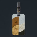 Étiquette À Bagage Pièces de monnaie empilées II<br><div class="desc">Appréciez cette conception géométrique créative fraîche d'aquarelle sur un morceau de produit ou de wallart pour augmenter et s'ajouter au monde autour de vous. Artiste : Grâce Popp</div>