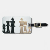 Étiquette À Bagage Pièces d'échecs (Devant horizontal)
