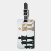 Étiquette À Bagage Pièces d'échecs (Devant Vertical)