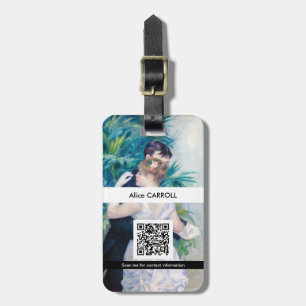 Étiquette À Bagage Pierre-Auguste Renoir - Danse urbaine - Code QR