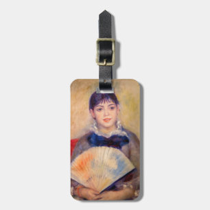 Étiquette À Bagage Pierre-Auguste Renoir - Jeune fille à l'éventail