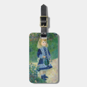 Étiquette À Bagage Pierre-Auguste Renoir - Une fille avec une canne d