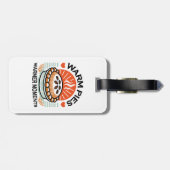 Étiquette À Bagage Pies chaudes Moments plus chauds - Conception d'au (Dos horizontal)