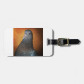 Étiquette À Bagage Pigeon (Devant horizontal)