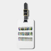 Étiquette À Bagage Pile de livres Balises de bagages (Devant Vertical)
