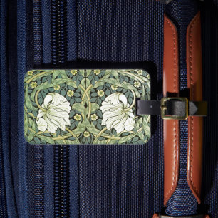 Étiquette À Bagage Pimpernel White Poppies William Morris
