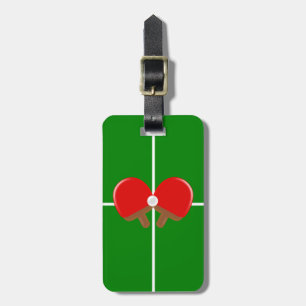 Étiquette À Bagage Ping-pong personnalisé