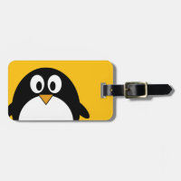 Pingouin de caricature mignon et moderne