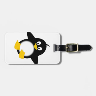 Étiquette À Bagage Pingouin drôle mignon