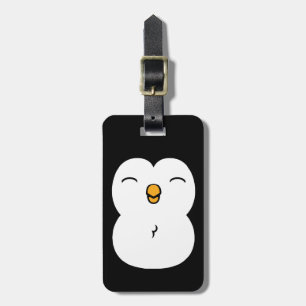 Étiquette À Bagage Pingouin mignon