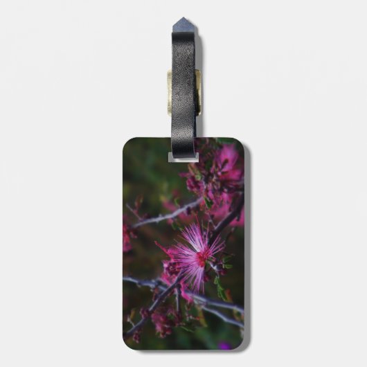 Étiquette À Bagage Pink Fairy (Dos Vertical)