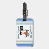 Étiquette À Bagage Pirate Big Brother (Devant Vertical)