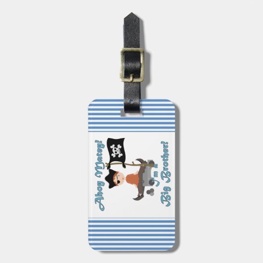 Étiquette À Bagage Pirate Big Brother (Devant Vertical)