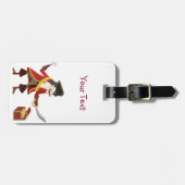 Étiquette À Bagage Pirate de capitaine (Devant horizontal)