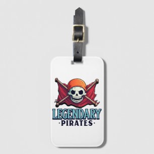 Étiquette À Bagage Pirates légendaires