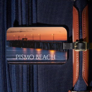 Étiquette À Bagage Pismo Beach pittoresque