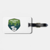 Étiquette À Bagage Piste de Nez Perce (Dos horizontal)