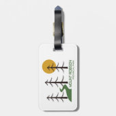 Étiquette À Bagage Piste du parc provincial Mount Robson (Dos Vertical)