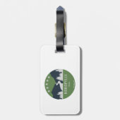 Étiquette À Bagage Piste Kokopelli (Dos Vertical)