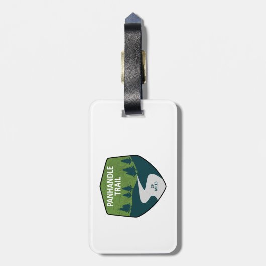 Étiquette À Bagage Piste Panhandle (Dos Vertical)