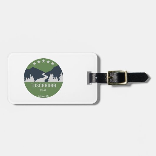Étiquette À Bagage Piste Tuscarora (Devant horizontal)