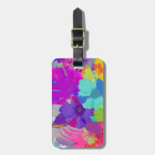 Étiquette À Bagage PixDezines bali kai/arrière - plan DO-IT-YOURSELF (Devant Vertical)