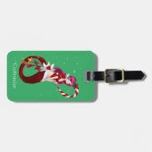 Étiquette À Bagage Pixie de Noël Mermaid Thunder_Cove (Devant horizontal)