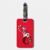 Étiquette À Bagage Pixie de Noël Mermaid Thunder_Cove (Dos Vertical)