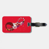 Étiquette À Bagage Pixie de Noël Mermaid Thunder_Cove (Dos horizontal)