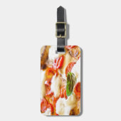 Étiquette À Bagage Pizza Margherita (Devant Vertical)