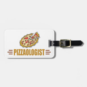 Étiquette À Bagage Pizza personnalisée