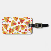 Étiquette À Bagage Pizza Slice Motif (Devant horizontal)
