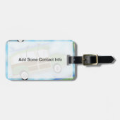 Étiquette À Bagage Places amusantes Dessin Flashback Fun (Devant horizontal)