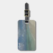 Étiquette À Bagage Plage d'Aruba II Magnifique paysage naturel (Devant Vertical)