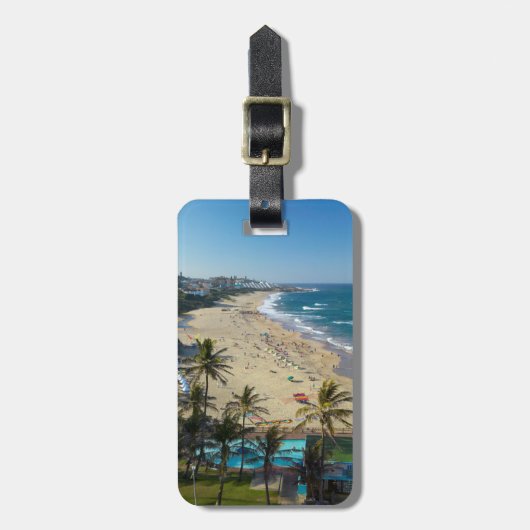 Étiquette À Bagage Plage De Margate, Côte Sud, Kwazulu-Natal (Devant Vertical)