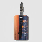 Étiquette À Bagage Plage de Pismo pittoresque (Devant Vertical)