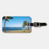 Étiquette À Bagage Plage de Po'ipu, Kaua'i Keepsaké (Devant horizontal)